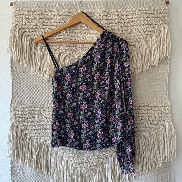 Frame One Shoulder Top - Picture 1 of 7